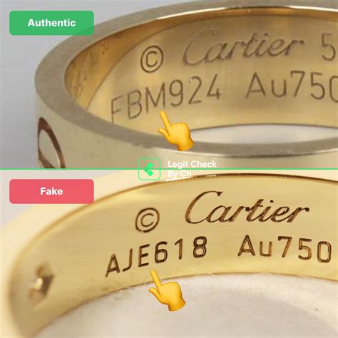 cartier love ring serial number